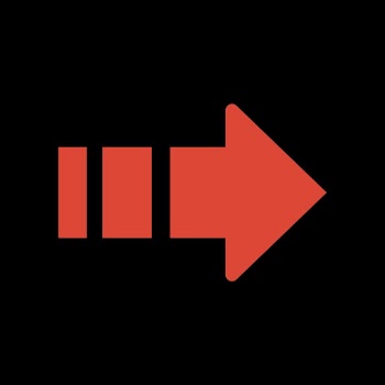 Minimal arrow graphic, red simple | Free PSD - rawpixel