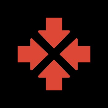 Minimal arrow graphic, red simple | Free PSD - rawpixel