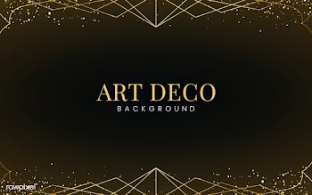 Minimal art deco wallpaper with decorative go.. | Free stock vector - 488906