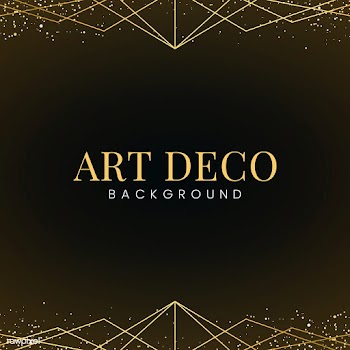Minimal art deco wallpaper with decorative go.. | Free stock vector - 488908