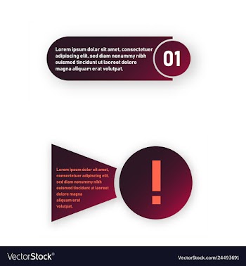 Minimal brochure templates with elements on whte vector image