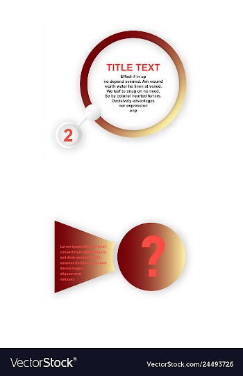 Minimal brochure templates with elements on whte vector image