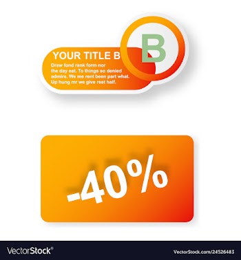 Minimal brochure templates with elements on whte vector image