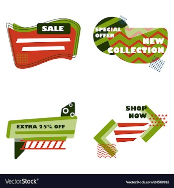 Minimal brochure templates with elements on whte vector image
