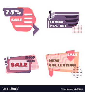 Minimal brochure templates with elements on whte vector image