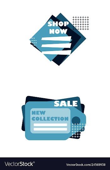 Minimal brochure templates with elements on whte vector image