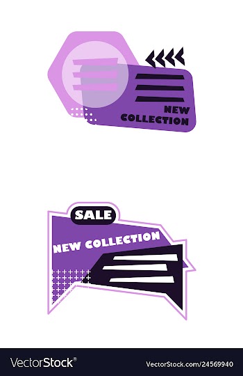 Minimal brochure templates with elements on whte vector image