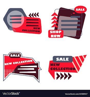 Minimal brochure templates with elements on whte vector image