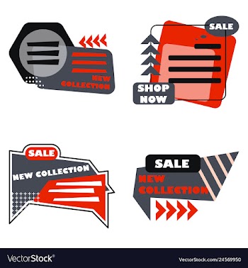 Minimal brochure templates with elements on whte vector image