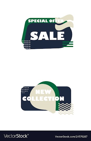 Minimal brochure templates with elements on whte vector image