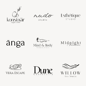 Minimal business logo template, professional | Free PSD - rawpixel