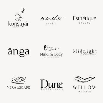 Minimal business logo template, professional | Free Vector - rawpixel