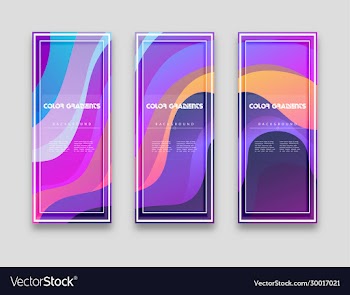 minimal covers design colorful halftone gradients