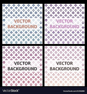 Minimal covers design colorful halftone gradients vector image