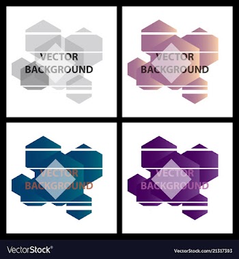 Minimal covers design colorful halftone gradients vector image