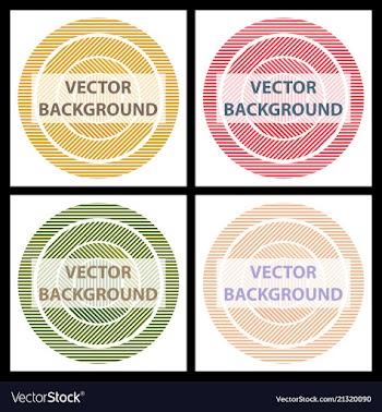 Minimal covers design colorful halftone gradients vector image