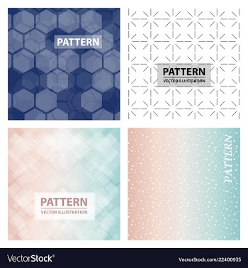 Minimal covers design colorful halftone gradients vector image