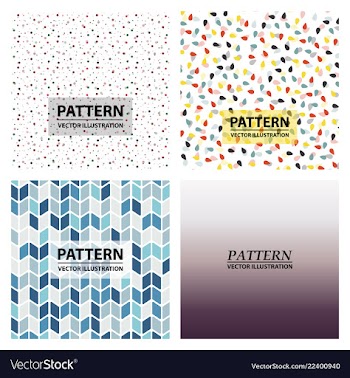 Minimal covers design colorful halftone gradients vector image