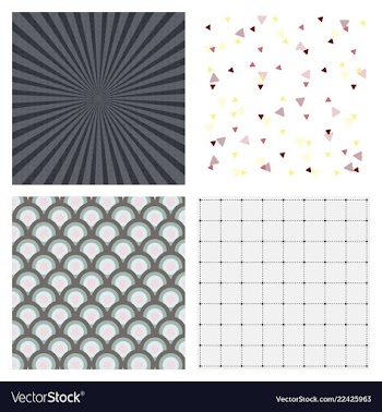 Minimal covers design colorful halftone gradients vector image