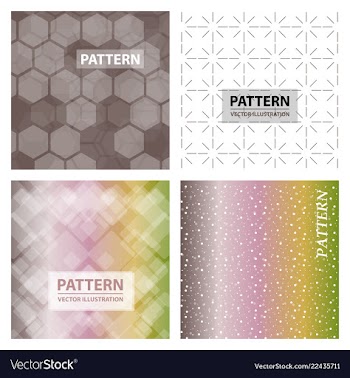 Minimal covers design colorful halftone gradients vector image