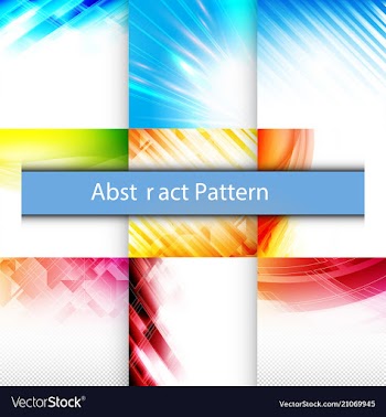 Minimal covers set trendy multicolored modern vector image