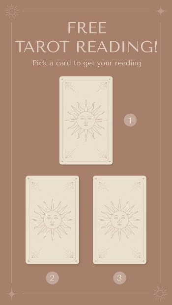 Minimal facebook story template, tarot | Free PSD Template - rawpixel