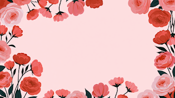 Minimal Floral Spring Background