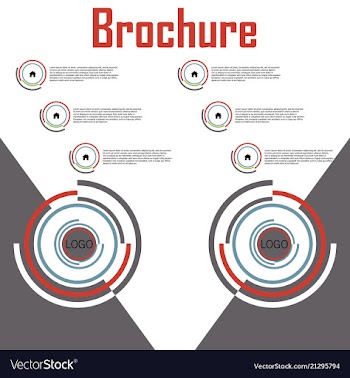 Minimal geometric covers design geometric vector image