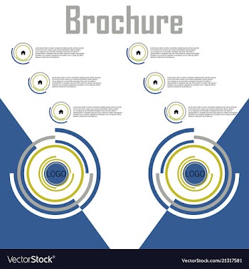 Minimal geometric covers design geometric vector image