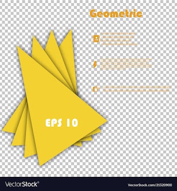 Minimal geometric covers design geometric vector image
