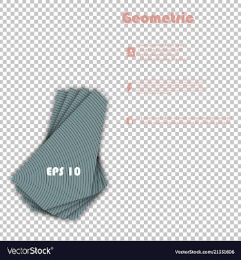 Minimal geometric covers design geometric vector image