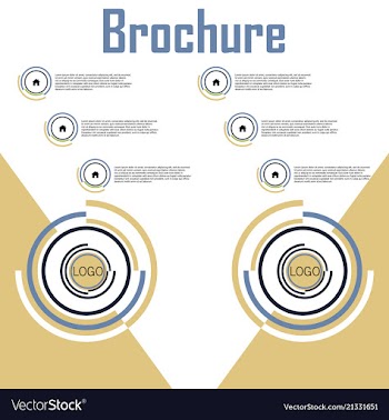 Minimal geometric covers design geometric vector image