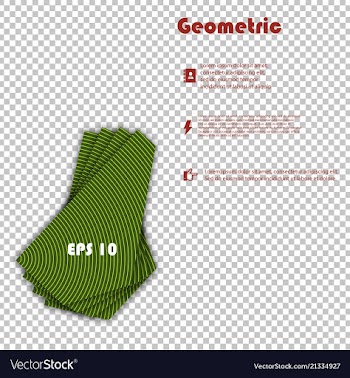 Minimal geometric covers design geometric vector image