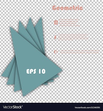 Minimal geometric covers design geometric vector image