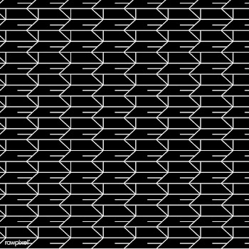 Minimal geometric pattern in black and white | Free stock vector - 544331