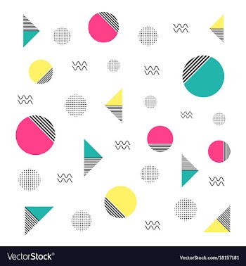 Minimal hipster pattern vector image