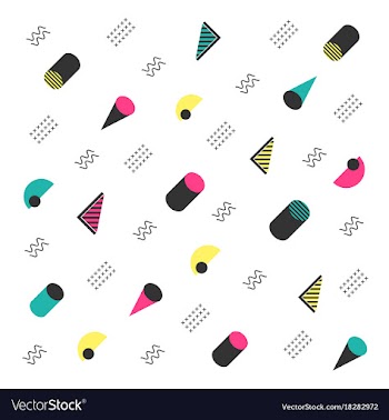 Minimal hipster pattern vector image