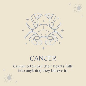 Minimal Instagram post template, Cancer | Free Vector Template - rawpixel