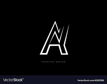 minimal letter branding an creative logo