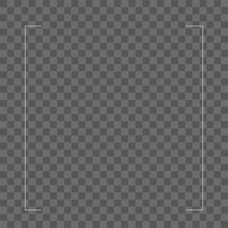 Minimal line png frame sticker, | Free PNG - rawpixel