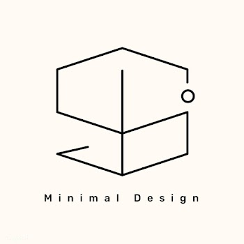 Minimal logo design | Free stock vector - 843353