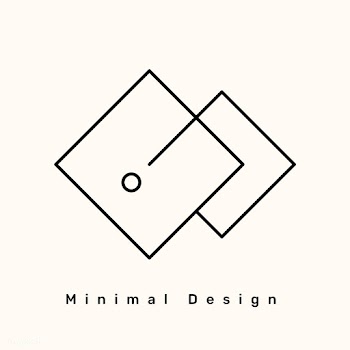 Minimal logo design | Free stock vector - 843364