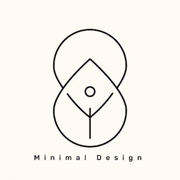 Minimal logo design | Free stock vector - 843366