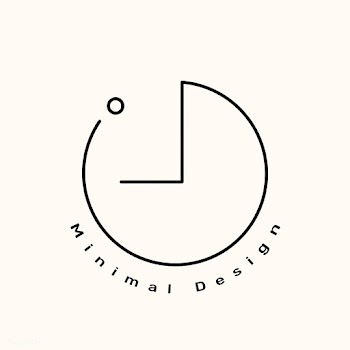 Minimal logo design | Free stock vector - 843375