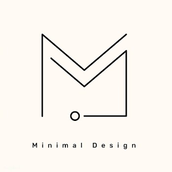 Minimal logo design | Free stock vector - 843376