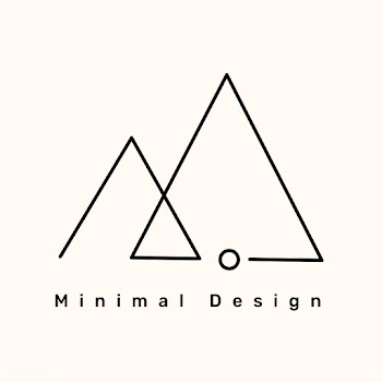 Minimal logo design | Free stock vector - 843379