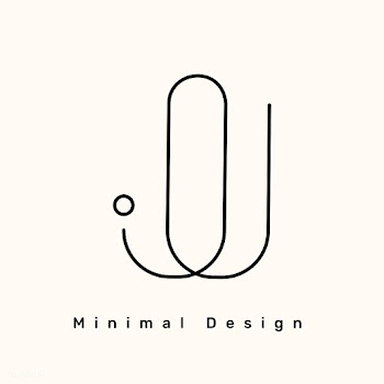 Minimal logo design | Free stock vector - 843382
