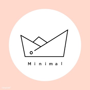 Minimal logo design | Free stock vector - 843391