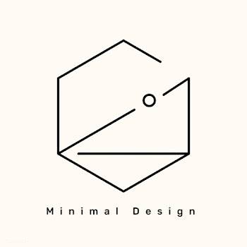 Minimal logo design | Free stock vector - 843393