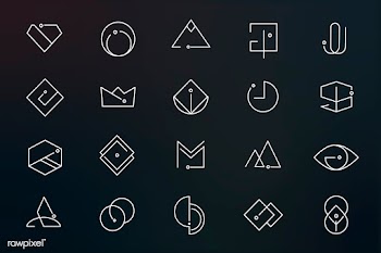 Minimal logo designs set | Free stock vector - 843345